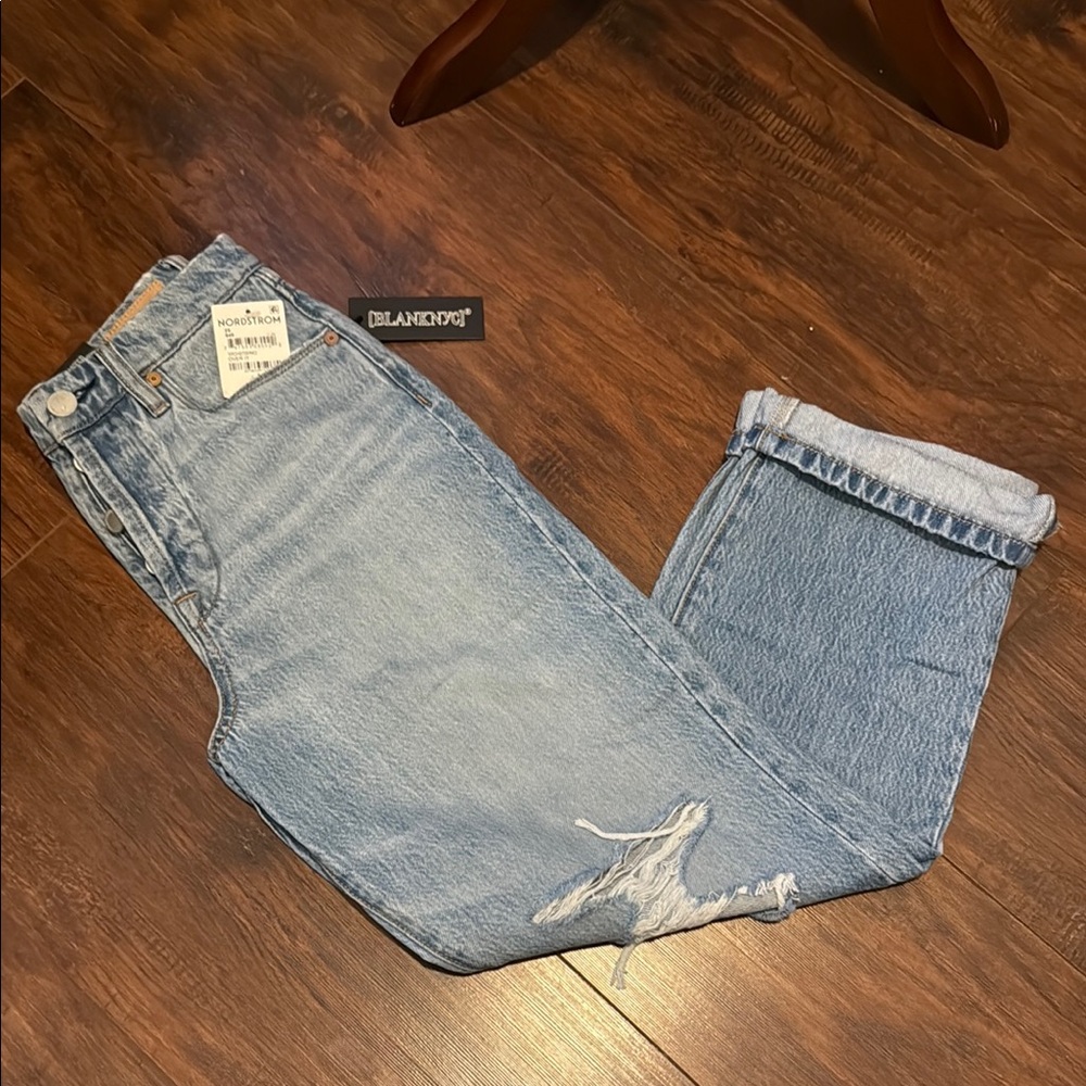 Blank NYC Light Blue Denim Jeans